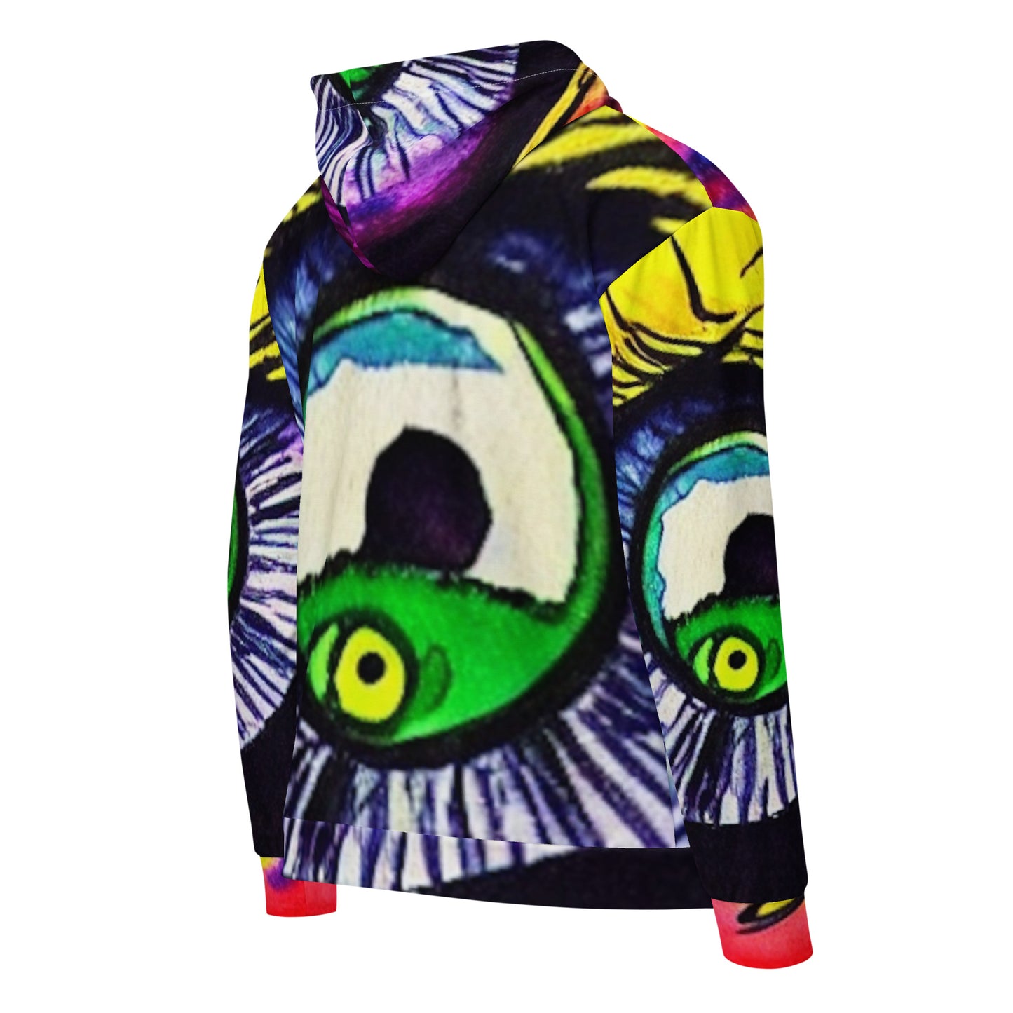 Jones - Eyez (New Low) Zip Up Hoodie