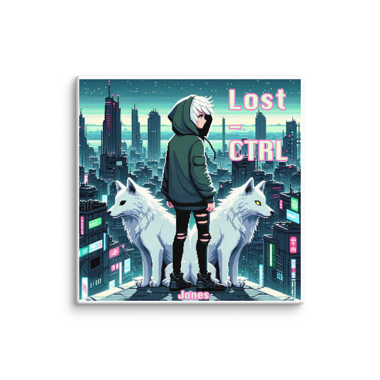 Jones - Lost CTRL Album Art Canvas