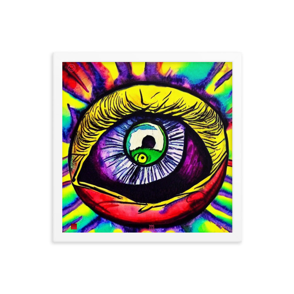 Jones - Eyez (New Low) Framed Poster – Swelter Sounds