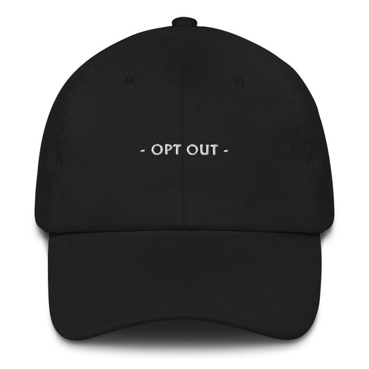 Opt Out - Dash Logo Hat