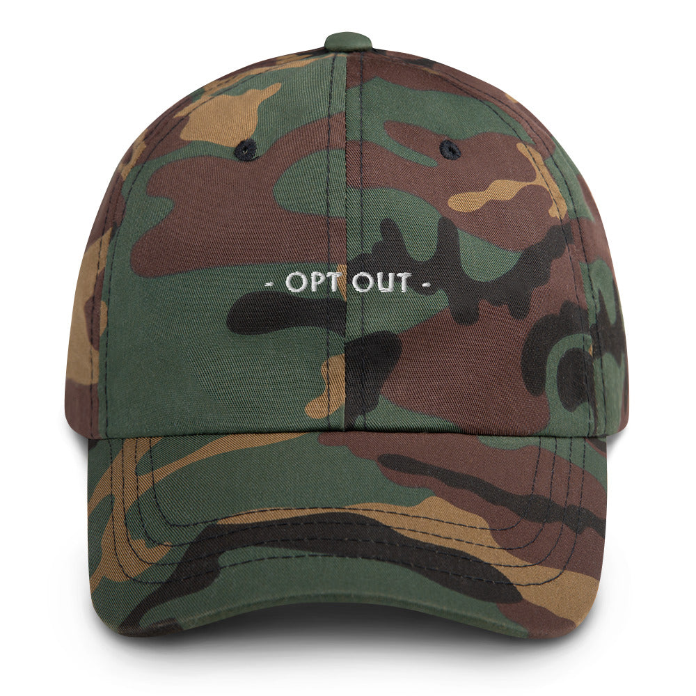 Opt Out - Dash Logo Hat