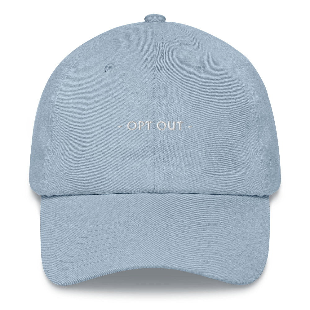 Opt Out - Dash Logo Hat