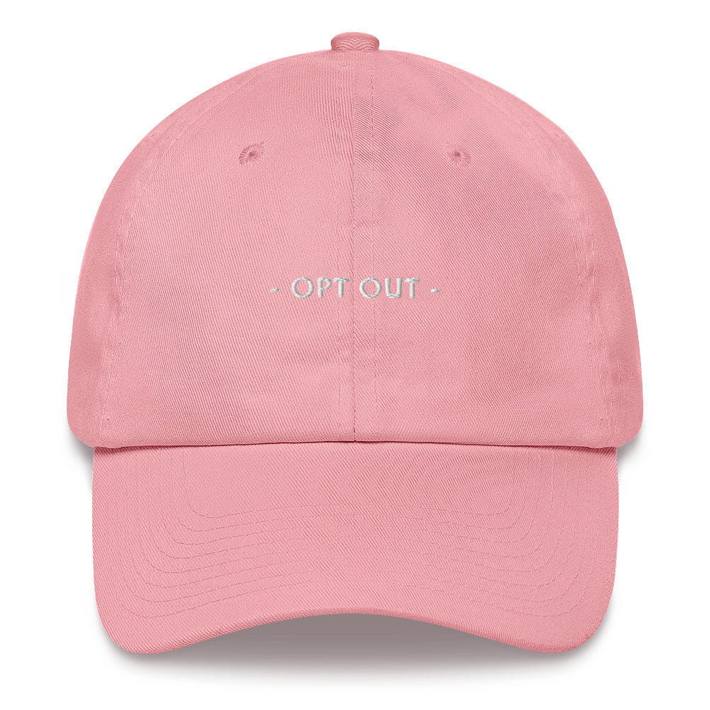 Opt Out - Dash Logo Hat