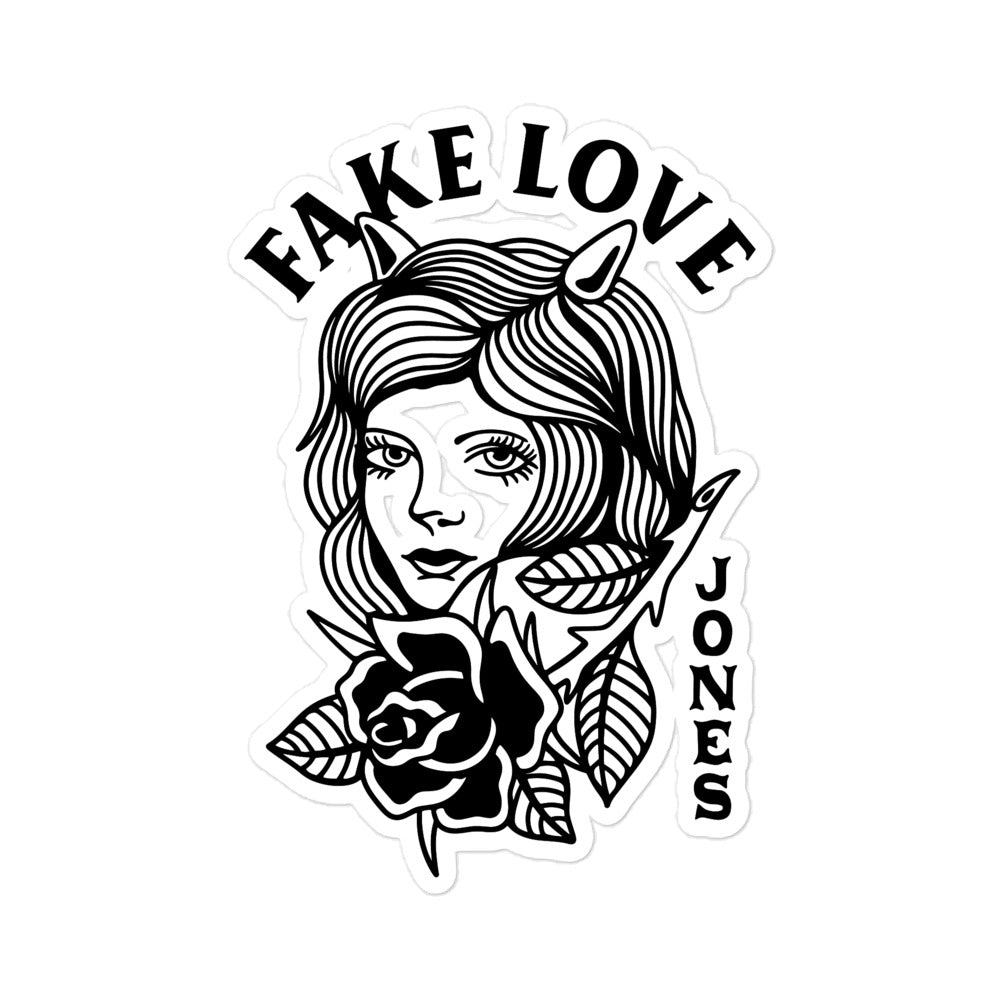 Jones - Fake Love Sticker